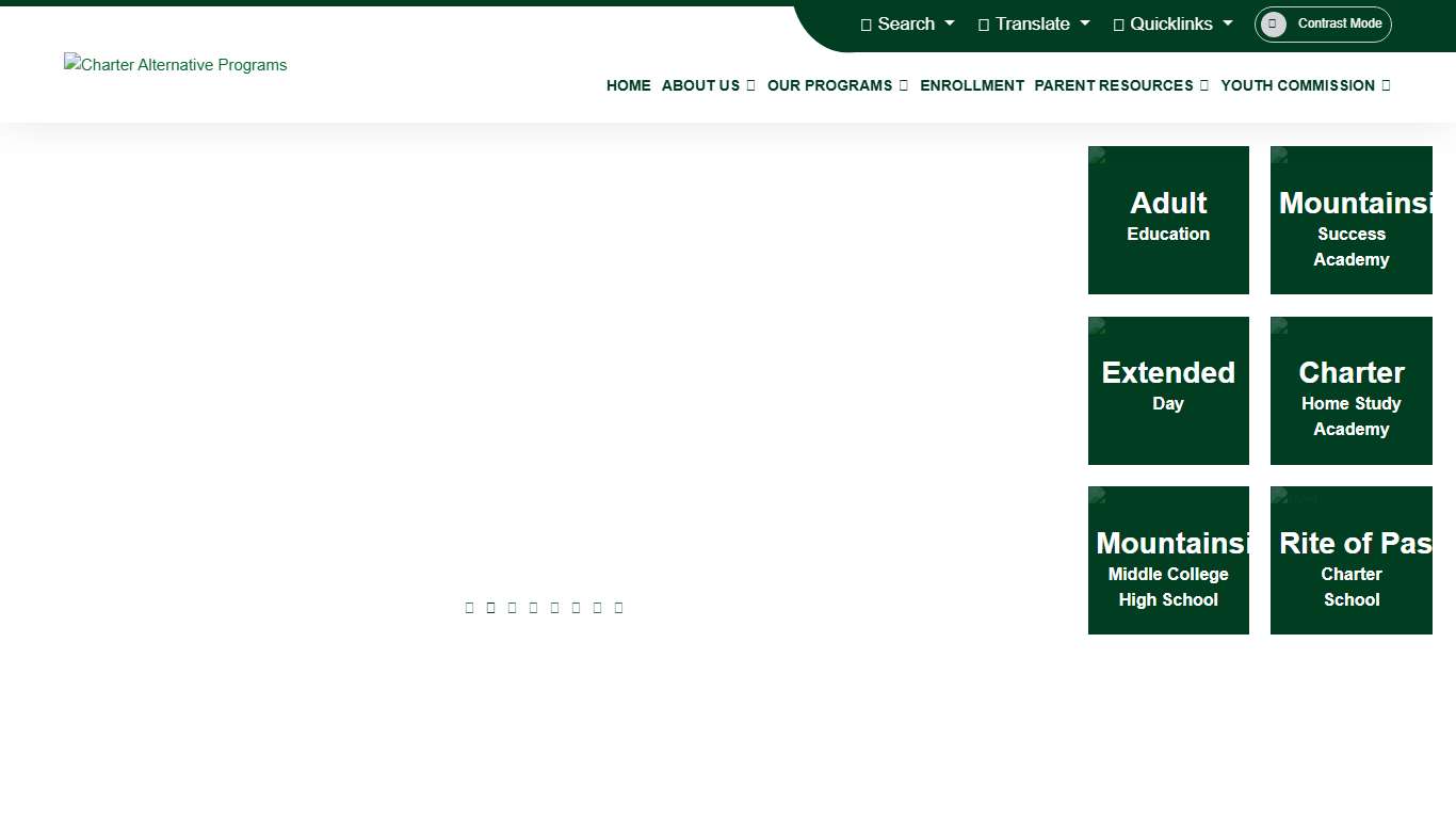 Charter Alternative Programs - Home